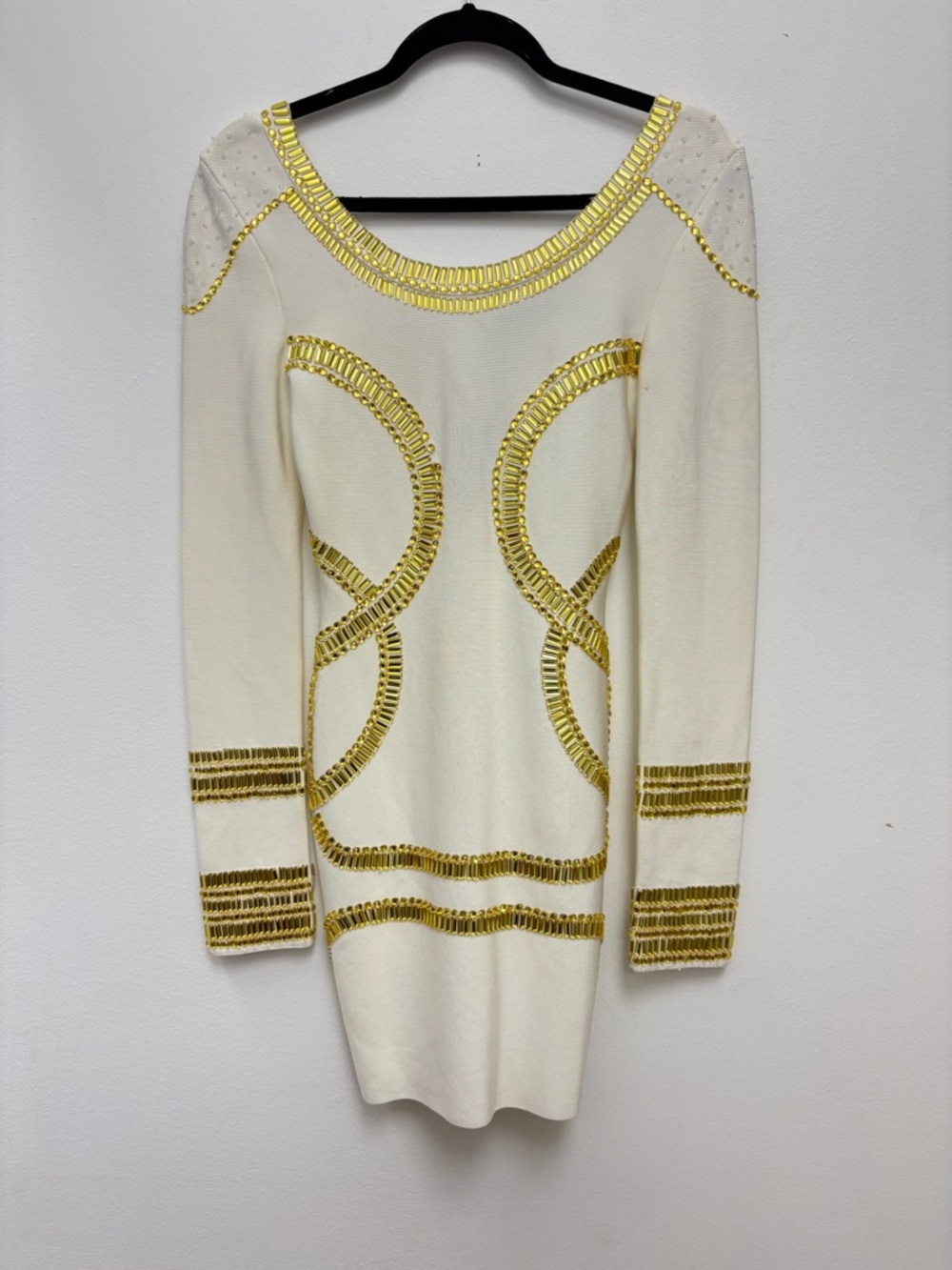 House Of CB Formerly Celeboutique White Bodycon Dress Size S
